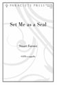Set Me as a Seal SATB choral sheet music cover